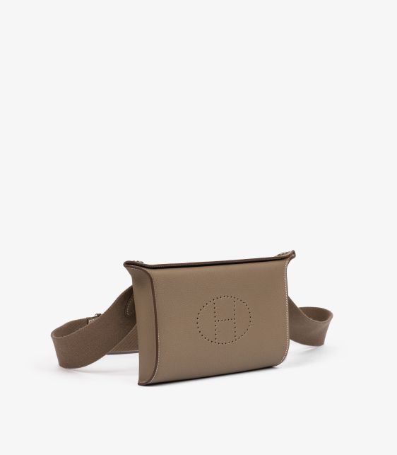 Etoupe Togo Leather Videpoches