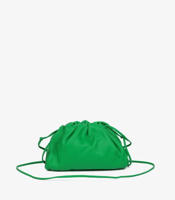 Parakeet Green Calfskin Leather Mini The Pouch