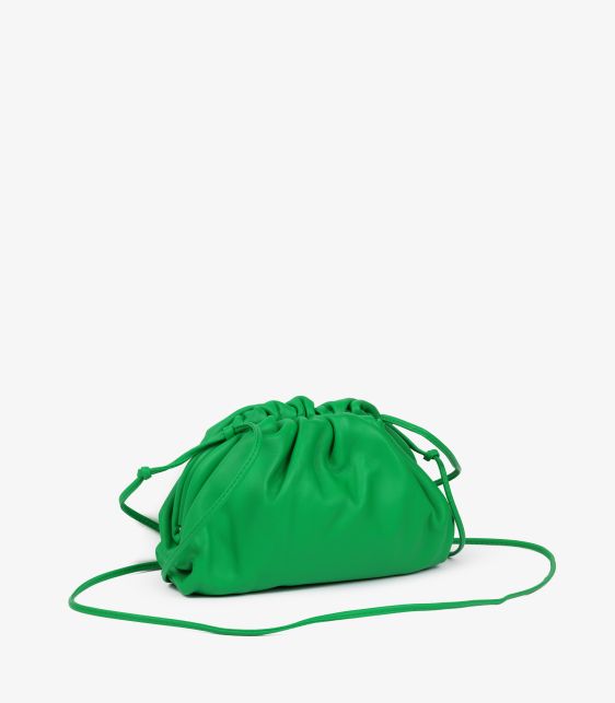 Parakeet Green Calfskin Leather Mini The Pouch