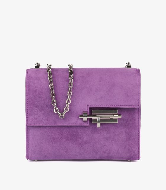 Hermès Pre-Owned Violet Clair Verrou Chaine Mini CB1601 at Xupes