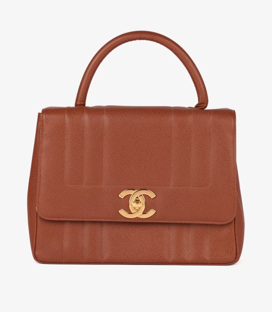 Chanel Pre-Owned Brown Jumbo XL Classic Single Flap Bag HB5612 | Xupes