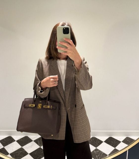 Chocolat Togo Leather Birkin 30cm Retourne