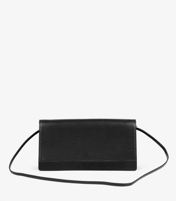 Black Epi Leather Vintage Honfleur