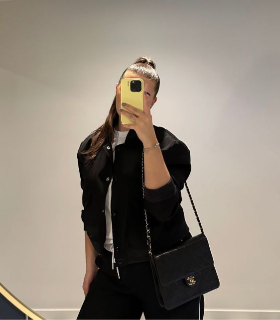 Black Quilted Lambskin Vintage Small Classic Single Flap Bag