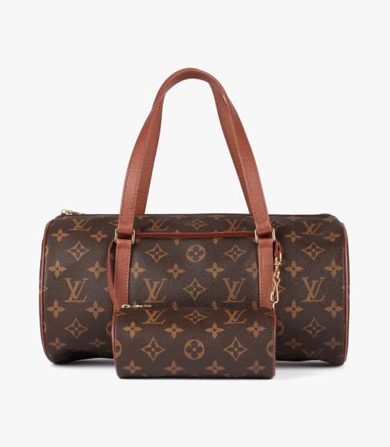 Louis Vuitton Pre-Owned Brown Coated Canvas Speedy 35 HB5567 | Xupes