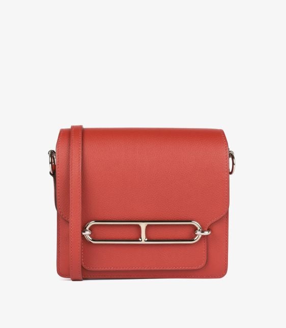 Brique & Caramel Evercolor Leather Verso Mini Roulis 18