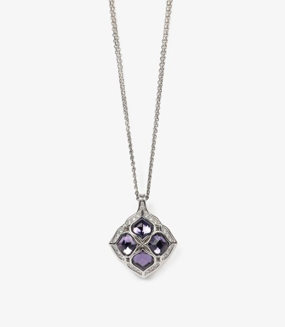 Chopard Amethyst & Diamond 18ct White Gold Imperiale Pendant