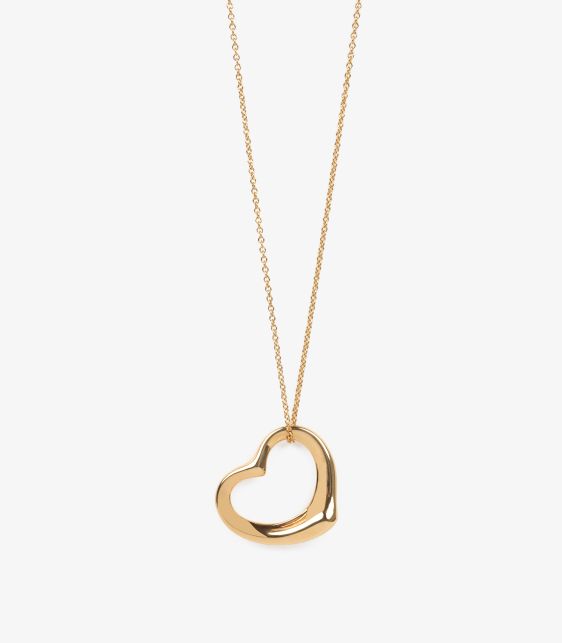 Tiffany & Co. 18ct Yellow Gold 22mm Elsa Peretti Open Heart Pendant