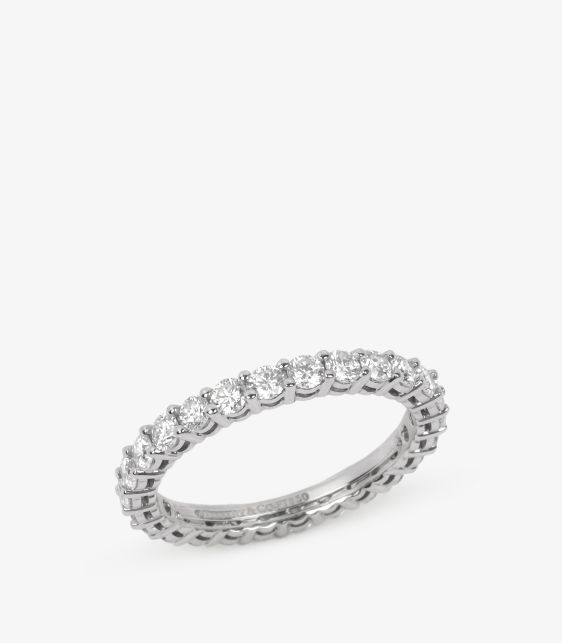 0.85ct Brilliant Cut Diamond Platinum Forever Full Eternity Ring
