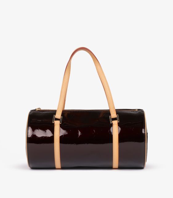 Amarante Monogram Vernis & Vachetta Leather Bedford