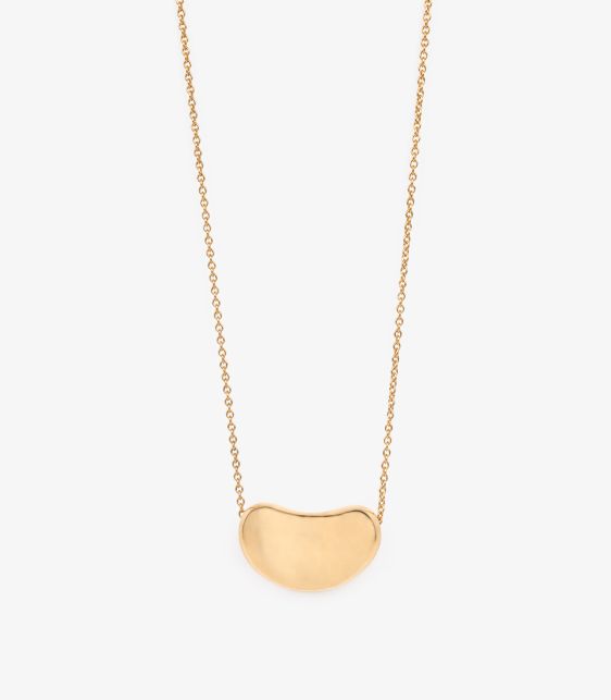 18ct Yellow Gold Elsa Peretti 18mm Bean Design Pendant