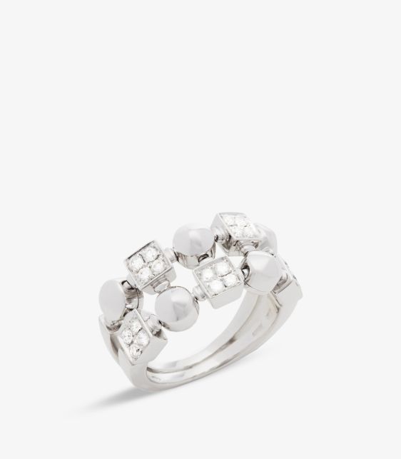 Diamond Set 18ct White Gold Lucéa Ring
