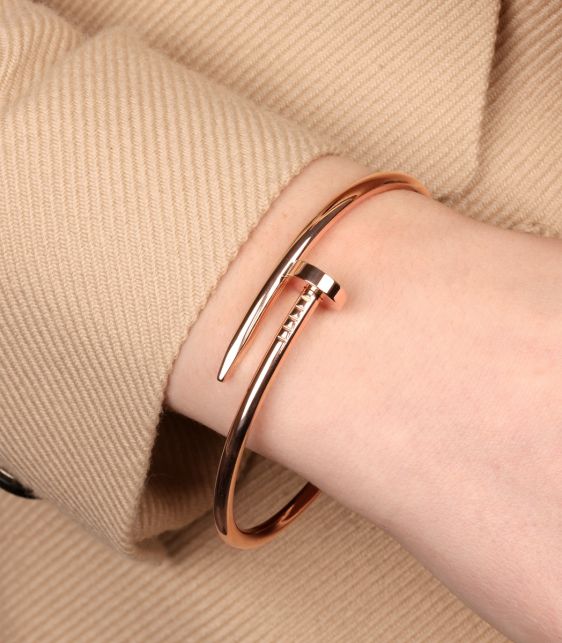 18ct Rose Gold Juste un Clou Bangle