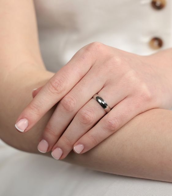 Platinum 5mm 1895 Wedding Band Ring