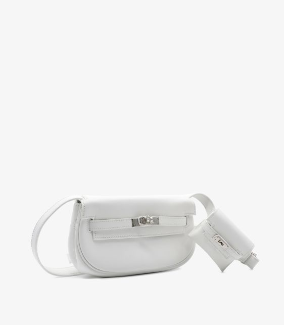 White Swift Leather Kelly Moove