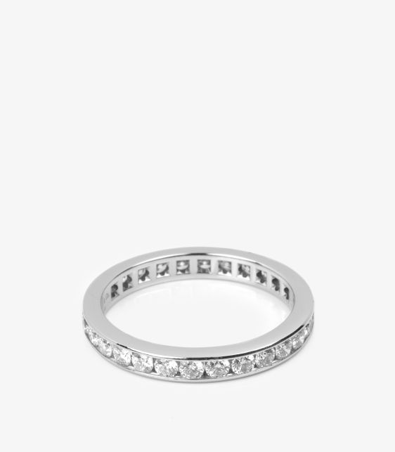 Brilliant Cut Diamond Platinum Full Eternity Ring