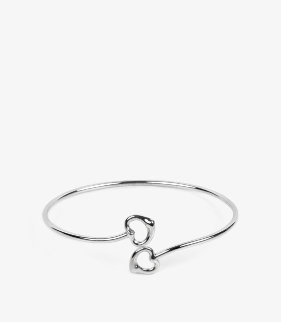 Sterling Silver Elsa Peretti Open Heart Bangle