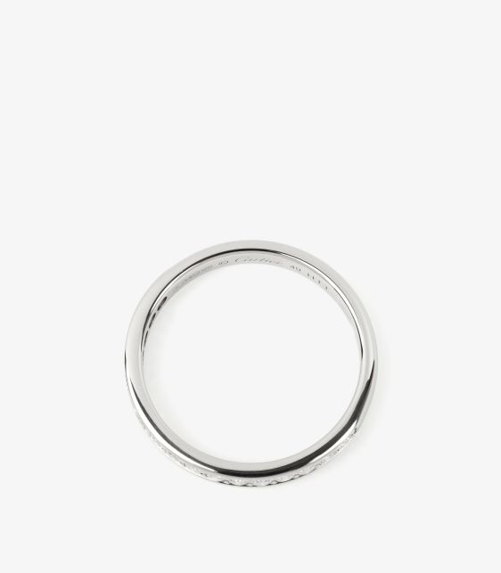 Diamond Platinum 1895 Half Eternity Band Ring