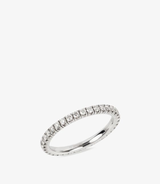 Diamond Etincelle 18ct White Gold 2mm Wedding Band Ring