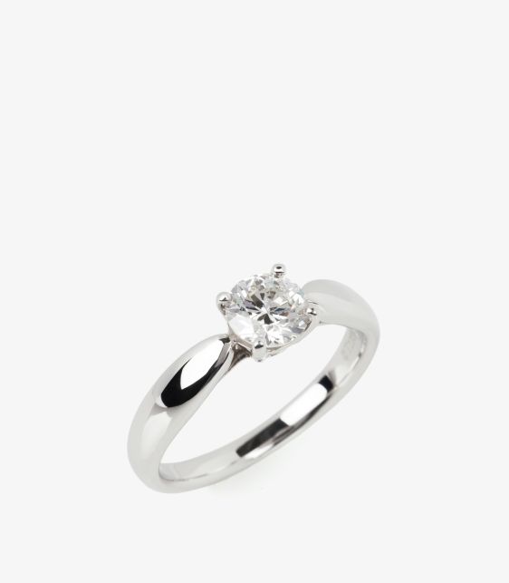 Tiffany & Co. Pre-Owned Platinum Diamond Harmony Ring J1618 at Xupes