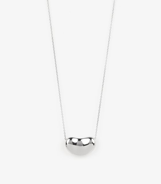 Tiffany & Co. Pre-Owned Silver Bean Design Pendant J1681 at Xupes