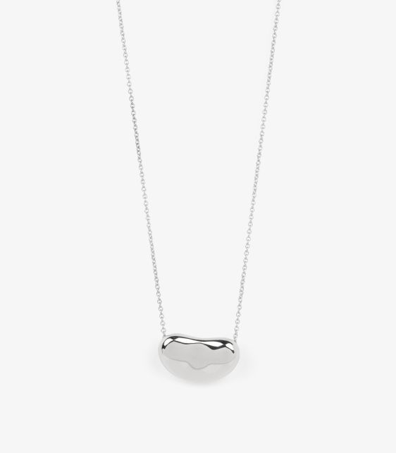 Tiffany & Co. Pre-Owned Silver Bean Design Pendant J1687 at Xupes