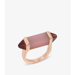 Cartier Chalcedony & Garnet Les Berlingots Ring COMJ766 | Xupes