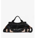 Gucci Black Matte Alligator Large Tassle Race Tote CB1206 | Xupes