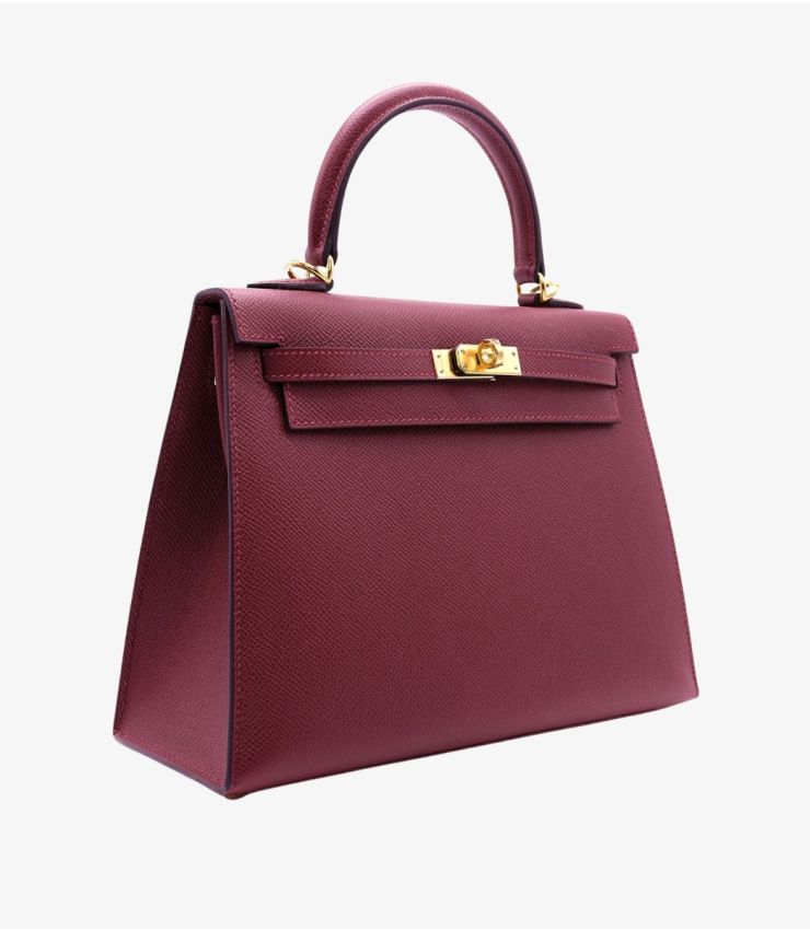 Hermès Pre-Owned Rouge H Epsom Leather Kelly 25cm BB006 | Xupes