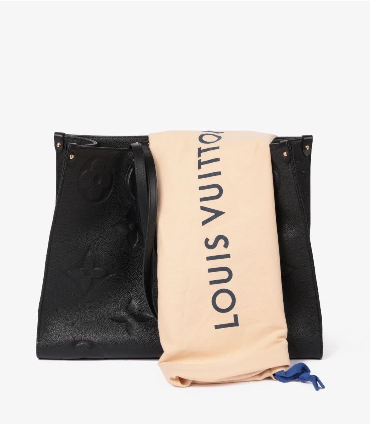 Louis Vuitton Black Empreinte Leather Onthego GM HB5668 Xupes