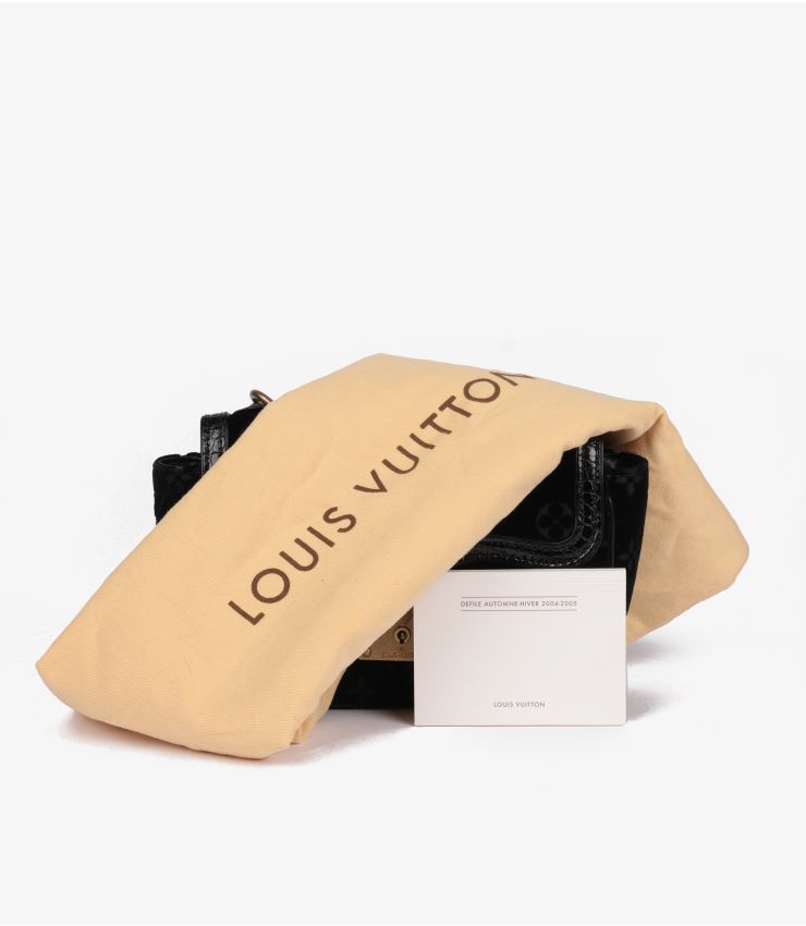 Louis Vuitton カフス Pre-Owned Kim Jones x Louis Vuitton Navy Monogram Upside