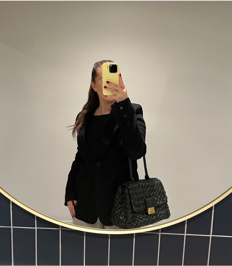 Bottega Veneta Pre-Owned Dark Green Medium Desiree CB1585 | Xupes