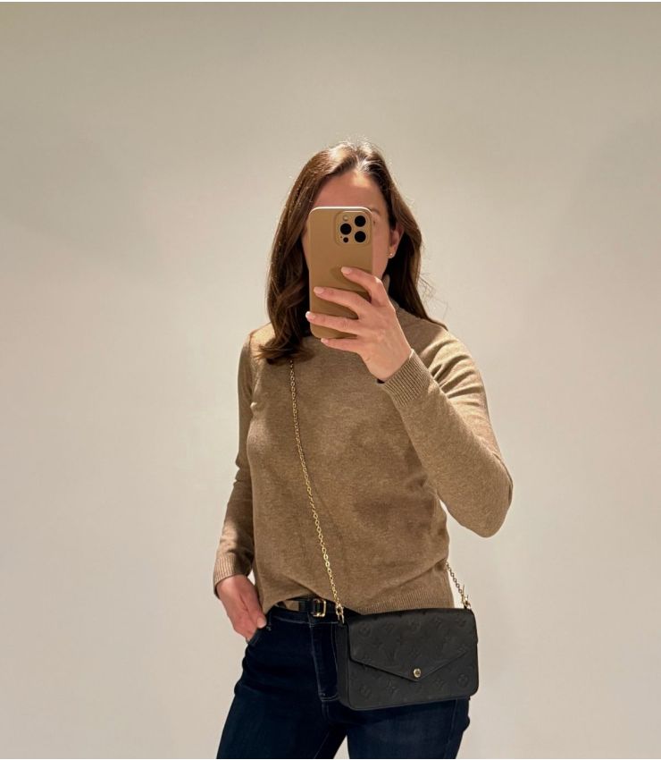 Louis Vuitton Pre-Owned Black Félicie Pochette Clutch CB1609 | Xupes
