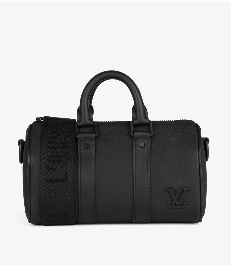 Louis Vuitton ブラック ハンドバッグ Louis Vuitton Pre-Owned Black Keepall XS 20 Tote HB5651 | Xupes
