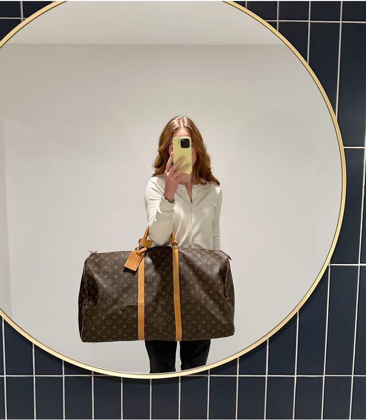 Louis Vuitton Monogram Vintage Keepall 60 HB5704 | Xupes