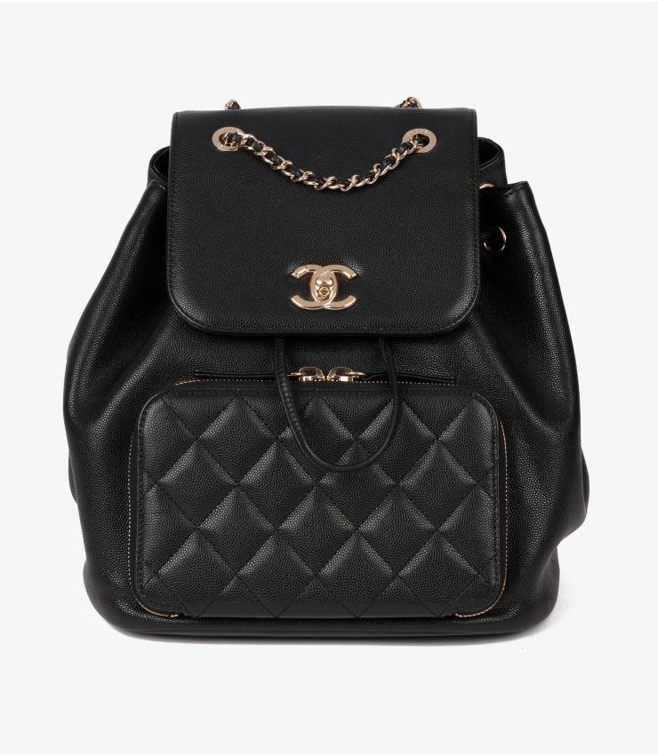 Chanel Black Caviar & Lambskin Affinity Backpack HB5732 | Xupes