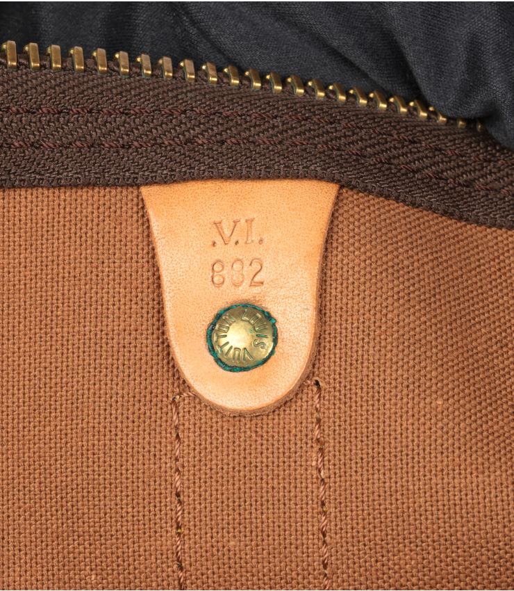 Louis Vuitton Pre-Owned Brown Keepall 55 Bandoulière HB5834 | Xupes