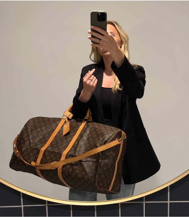 Louis Vuitton Vintage Keepall 60 Bandoulière HB5839 Xupes