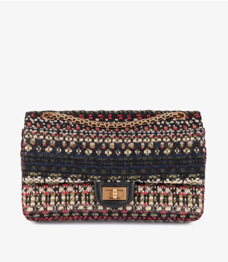 Chanel Pre-Owned 225 2.55 Reissue Double Flap Bag HB6075 | Xupes