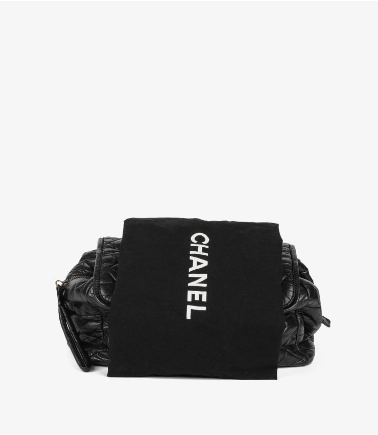 Chanel Pre-Owned Black Lady Braid Flap Tote CB862 | Xupes