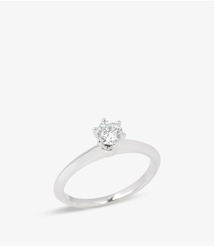 国産品 Tiffany & Co. Diamond Tiffany Setting Ring COMJ726 | Xupes アクセサリー