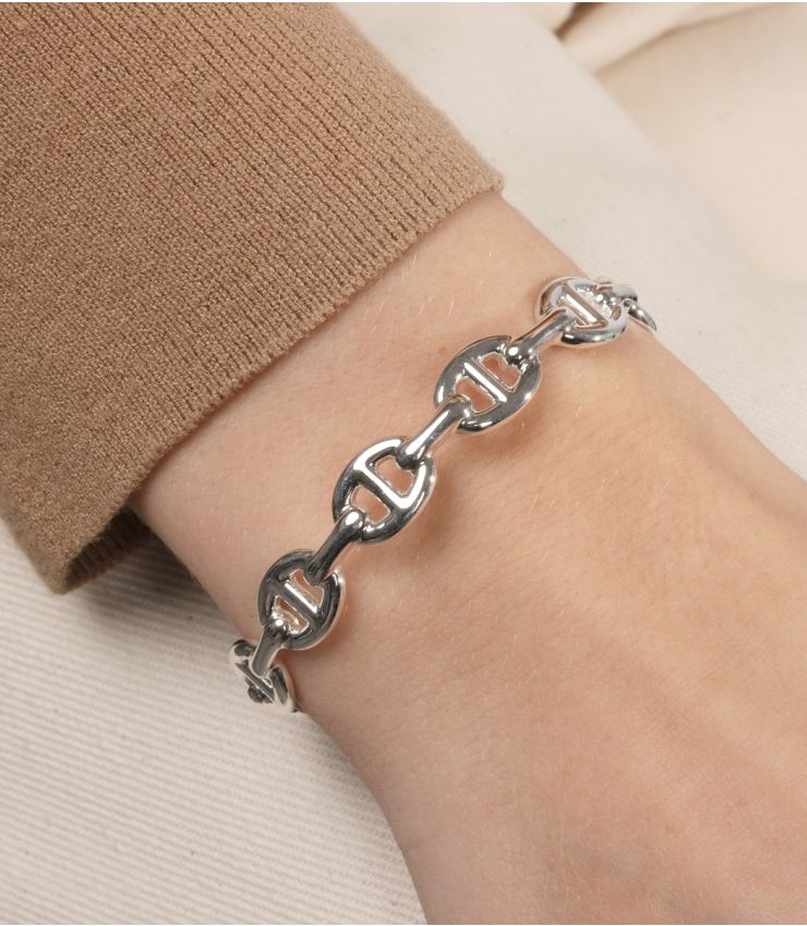 送料込み【HERMES】エルメス CAPUCINE COLLIER BRACELET Hermes Capucine Red CDC Collier de Chien Bracelet Bangle