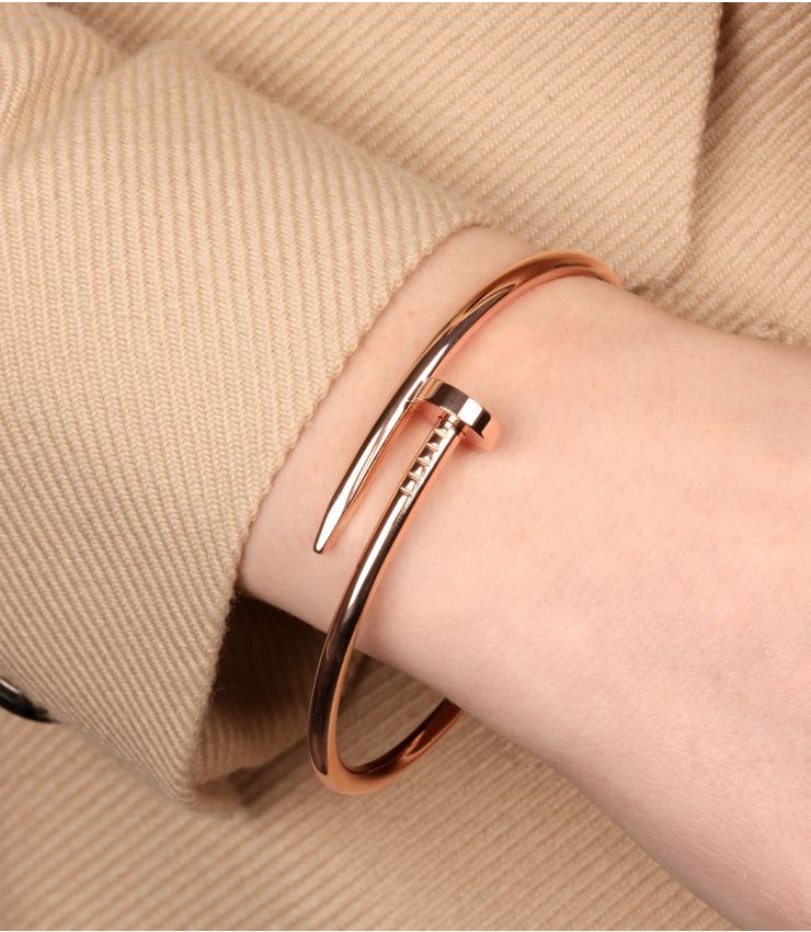 【Cartier】Juste un Clou 指輪 リング Small Rose Gold cartier CRB4092500 - Juste un Clou ring - Pink gold - Cartier