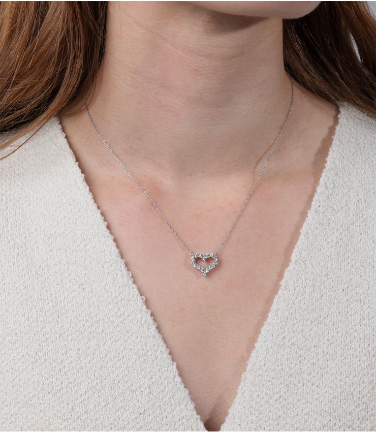 Heart Necklace Tiffany Jewelry Clearance TIFFANY Return To Mini - Main Image