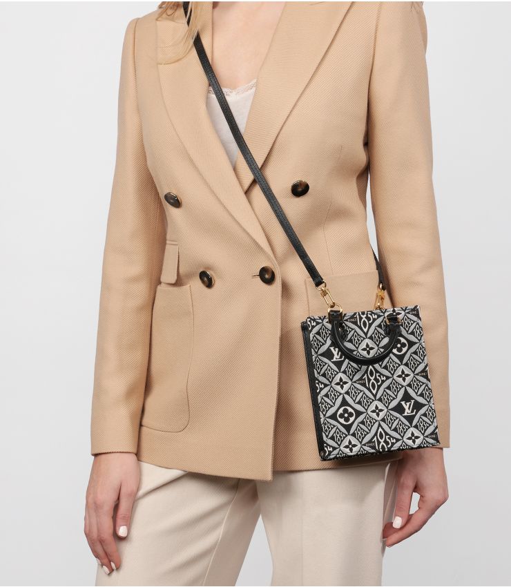 Louis Vuitton Black 1854 Mini Sac Plat | HB4907