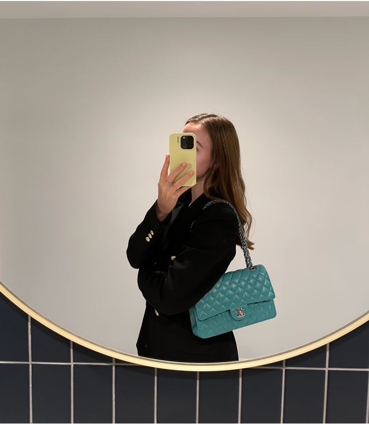 Chanel Pre-Owned Medium Classic Double Flap Bag CB1401 | Xupes
