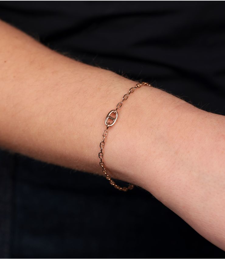 Hermès Pre-Owned Rose Gold Farandole VSM Bracelet COMJ830 | Xupes