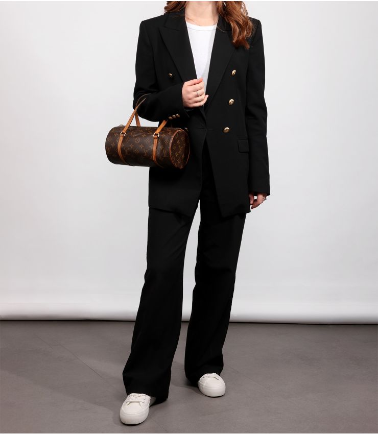 Louis Vuitton Brown Monogram Vintage Papillon 26 HB5756 Xupes