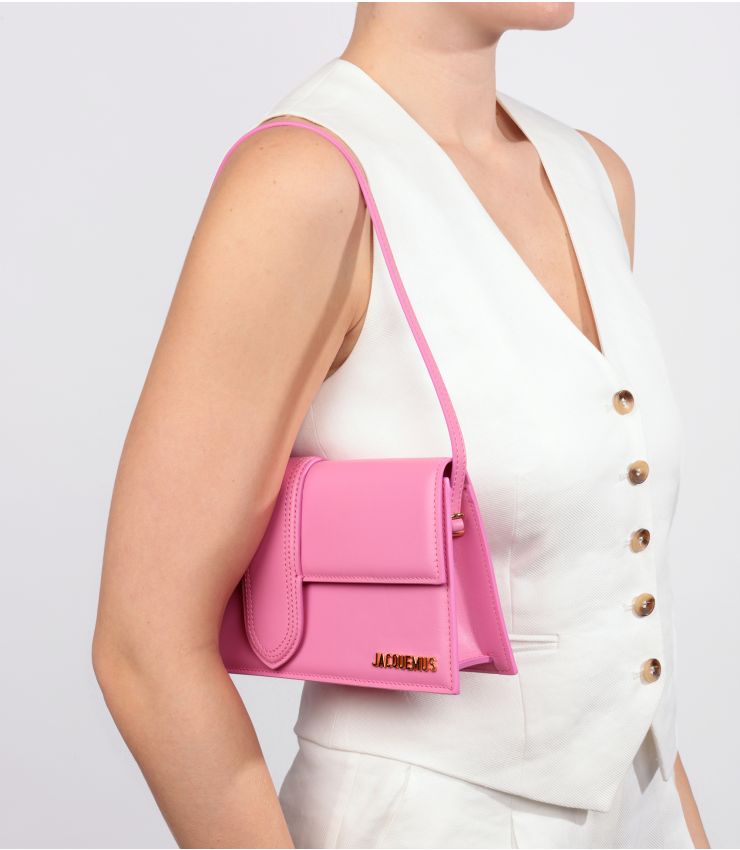 JACQUEMUS ピンク キャミソール 36 Jacquemus Pink Le Bambino Long HB5392 | Xupes