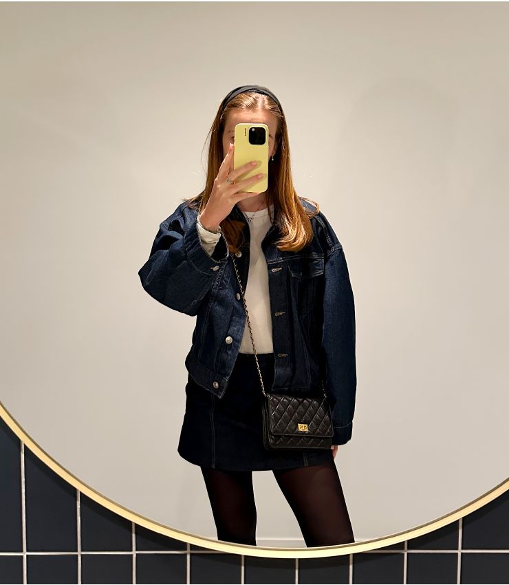 Chanel Pre-Owned Black 2.55 Reissue Wallet-on-Chain CB1374 | Xupes